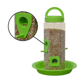 Bird Food and Water Feeder Hanging for Balcony